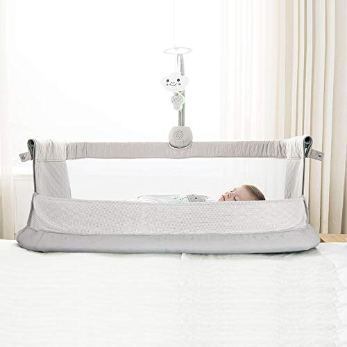 RONBEI Baby Bassinet, Bedside Sleeper, Baby Bed Cribs, Newborn Baby Crib, Adjustable Portable Bed