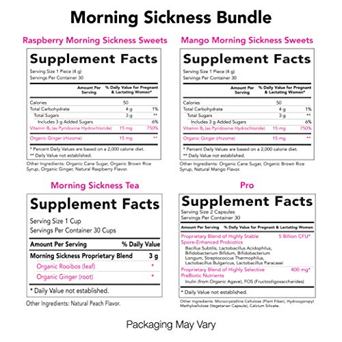 Pink Stork Morning Sickness Bundle - Nausea Relief Candy