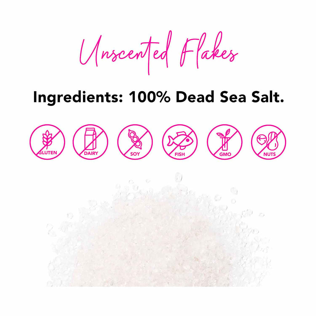 Pink Stork Pregnancy Flakes Bath Salts with Pure Magnesium