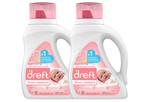 Dreft Stage 1 - Newborn Hypoallergenic Liquid Baby Laundry Detergent