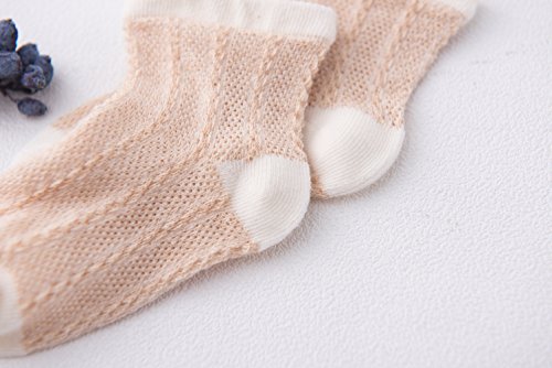 GZMM Newborn Baby Organic Cotton Socks
