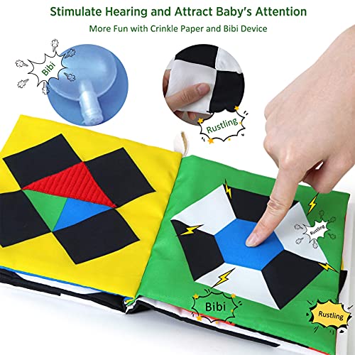Beiens Non-Toxic Fabric Baby Books