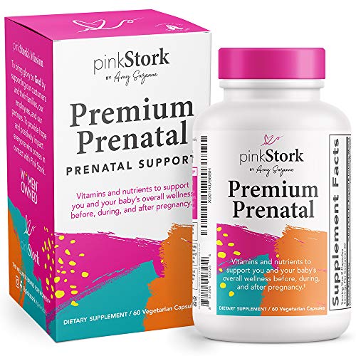 Pink Stork Premium Prenatal - Natural Prenatal Vitamins